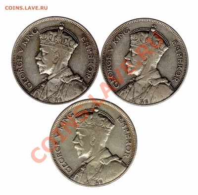 Новая Зеландия, разные номиналы 1933-1964 г.г. - пол.33-34а