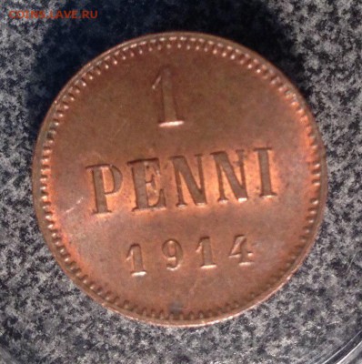 1 пенни 1914 в шт. блеске на оценку - W6GTSWEUfsE