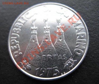Сан Марино, 1975 г, фауна, 100 л, до 30.11 в 21-30 мск - см-100а