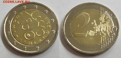 2 евро Финляндия 2013 150 лет парламенту UNC - 100_5063