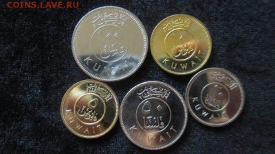 Кувейт набор 5 монет (корабли) до 18,07,16 - Кувейт 5м2