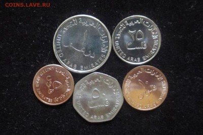 Арабские Эмираты набор 5 монет до 18,07,16 - ОАЭ2.JPG