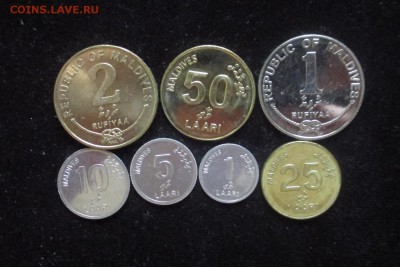 Мальдивы набор 7 монет до 18,07,16 - Мальдивы 7 м 2.JPG