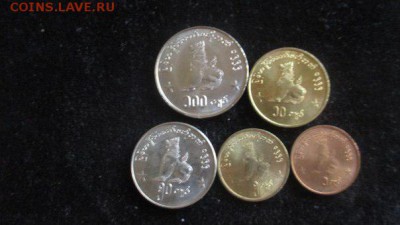 Бирма набор 5 монет до 18,07,16 - Бирма 5 монет