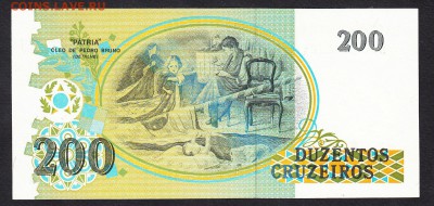 Бразилия 200 крузейро  пресс до 16 07 - 238а