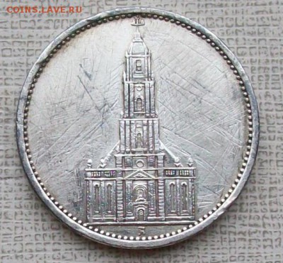 5 Рейхсмарок 1935 г.А(Берлин).До 22 час.30 мин. 17.07.2016 г - ф7  5 м