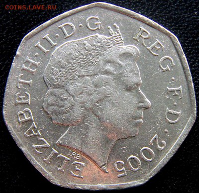 Великобритания_50 пенсов 2005 Словарь Джонсона; 14.07_22.50м - 12260