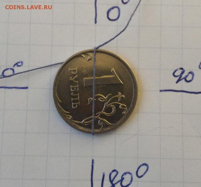 1 рубль 2011,2012,2014г. повороты около 90 градусов.До 19.07 - 2014-1r