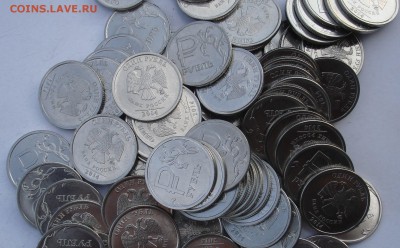 1 рубль 2014 (Знак рубля), 120 штук. До 20.07. в 22-00 - DSC07580.JPG