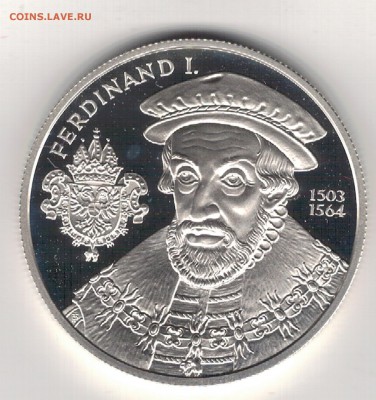 Ag Австрия 20 евро 2002 Фердинанд I ДО 19.07.16 В 22Ч - Изображение 035