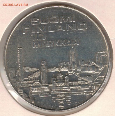 Ag Финляндия 10 марок 1971 Атлетика 19.07 В 22.00МСК (В552) - 5-фин1