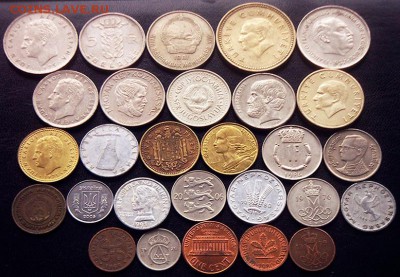 56 разных зарубежных монет (см. описание). До 15.07_22.20мс - 3