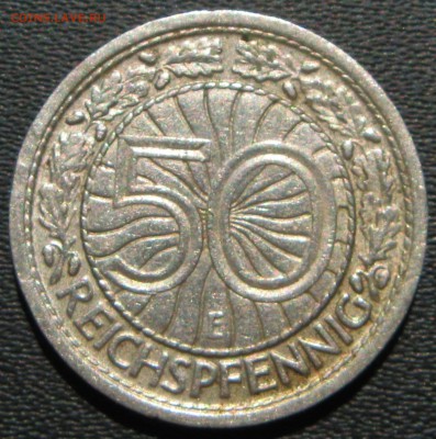 50 Reichspfennig 1930Е. - аверс50Е