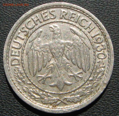 50 Reichspfennig 1930Е. - реверс50Е