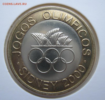 XXVII Летняя Олимпиада. г.Сидней.( Австралия ).2000 г. 200 эскудо.Португалия. - IMG_5317_cr