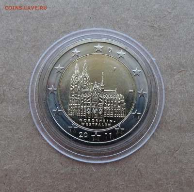 === 2 Евро Германия 2011 - Северный Рейн - F - 24.07.2016 - 2011-2-F.JPG