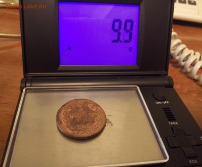 5 копеек 1782 ем - весы