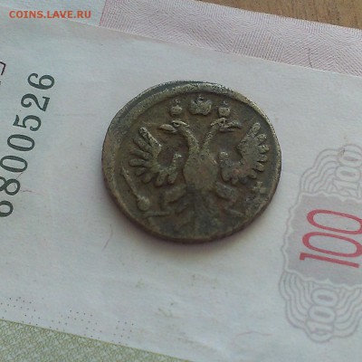Полушка 1735 года. Новодел? - IMAG4691