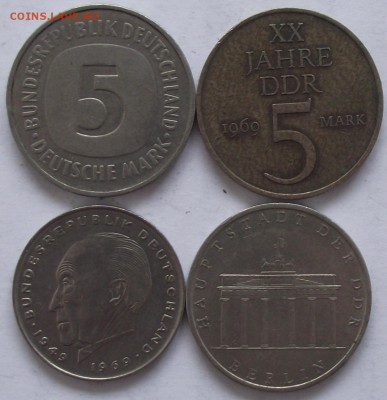 67 монет Германии от Рейха и позже,от 1 пф.до 5 марок,21.07 - DSCF2357.JPG