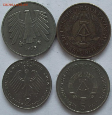 67 монет Германии от Рейха и позже,от 1 пф.до 5 марок,21.07 - DSCF2358.JPG