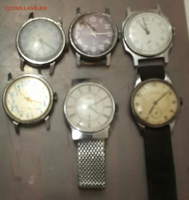 Наручные часы"Победа" 6 разных. До 22.07.2016 в 22.00 - 20160718_204824-1