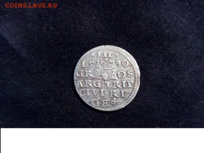 3 гроша Великое княжество Литовское 1590г - реверс 1.JPG