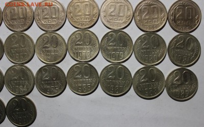 ПОГОДОВКА 20 КОПЕЕК.43 ШТУКИ БЕЗ ПОВТОРОВ. - Изображение 015