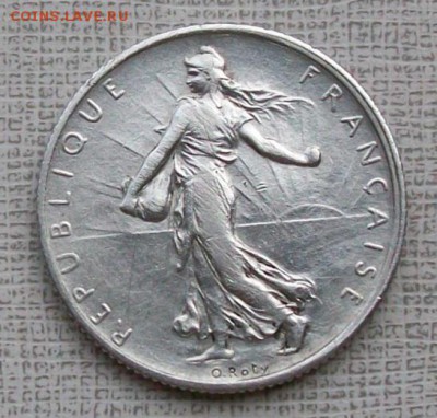 2 Франка 1916 г. Франция. До 22 час. 30 мин. 21.07.2016 г. - ф13