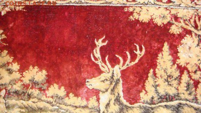 Оленья Семья плюшевый ковер из СССР 1970-е 19-10 26.07 - 1453969468755_bulletin