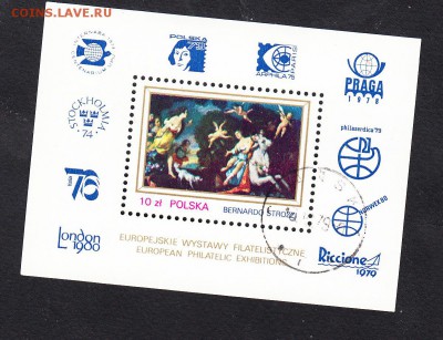 Польша 1979 живопись блок - 133