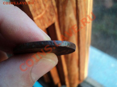 Совсем нечастая-2 копейки 1759 перечекан с копейки 1756 - DSC00820.JPG