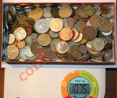 Продажа иностранных монет на вес. - 1