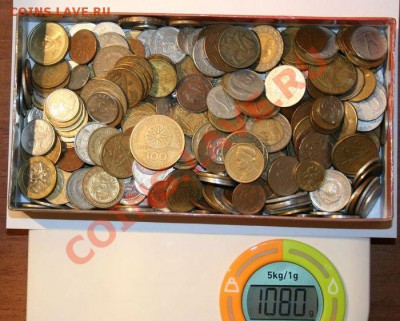 Продажа иностранных монет на вес. - 3