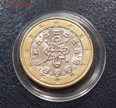 1 евро 2008 Португалия (старая карта) - перепутка - P7200296.JPG
