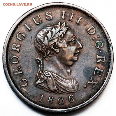 Великобритания_пенни 1806; до 22.07_22.52мск - 12484
