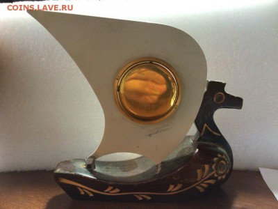 Часы настольные ладья с позолотой на ходу до 28.07.16 22.00 - yD4nwwbFCBA