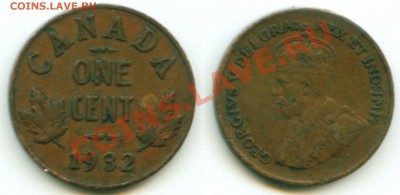 L21 1¢ 1942 Канада до 27.11 в 22°° - Bonus 1c Canada 1936 for L21 1c 1932_3