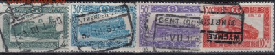 Бельгия 1949г Железнодорожные до 25.07 22.00мск - Бельгия 1949г Железнодорожные