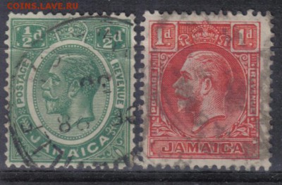 Британская Ямайка 1921-29гг Георг V до 25.07 22.00мск - Британская Ямайка 1921-29гг Георг V №2