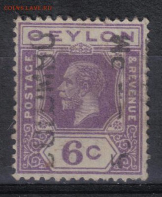 Британский Цейлон 1912-33гг 6с до 25.07 22.00мск - Британский Цейлон 1912-33гг 6с №3