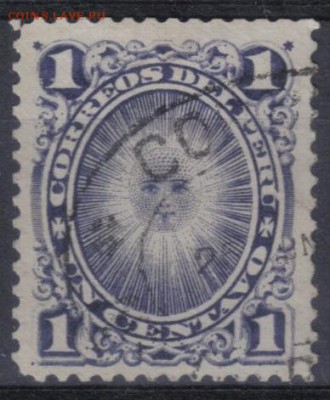Перу 1886г 1с до 25.07 22.00мск - Перу 1886г 1с