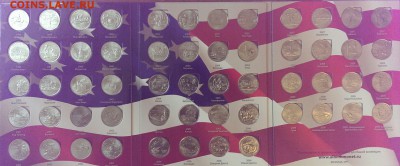 Штаты США фикс 56 монет в альбоме - IMAG3167_1