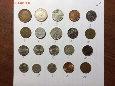 красивые иностранные монеты недорого до 30.07.16 в 22.00 - Vhkrn186Zzc
