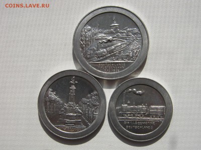 Транспортные жетоны 1921 Нюрнберг-Фюрт 100,150,200 пфеннигов - IMG_7472