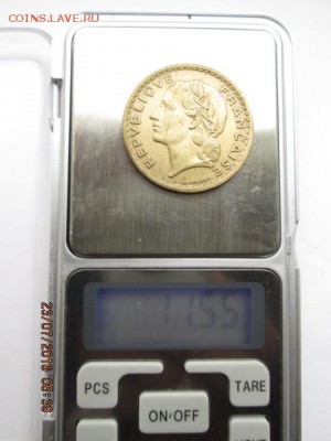 Франция,  5 фр., 1939 г., до 29 июля - 2016-07-23 02-39-09.JPG