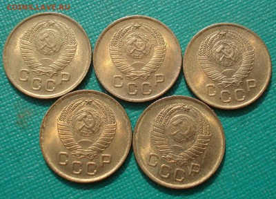 1 коп. 1957 UNC СССР - 5шт. с 200р. 22:00 29.07.2016 - DSC01825.JPG