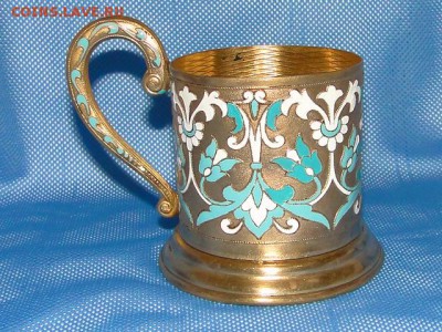 ПОДСТАКАННИК ЭМАЛЬ-2 1957г.--ДО.30.7.16-21-00 МСК. - ЦВЕТОЧНЫЙ-2 1957г. ЛЕНИНГРАДСКАЯ ЮВЕЛИРНАЯ Ф-КА. (5).JPG