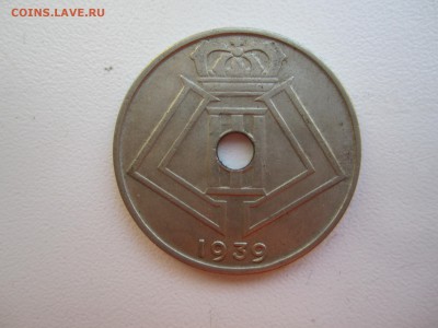 25 сентимо Бельгия 1939 г. - IMG_1551a.JPG