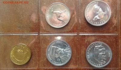 Набор монет Сомалиленд (5,5,5,10,20 шиллингов) UNC до 30.07 - somaliland1