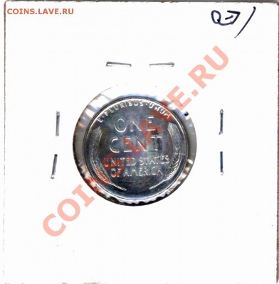L12 1 цент США 1943 Brilliant Uncirculated до 04.12 в 22°° - L12 1с 1943 BU_2